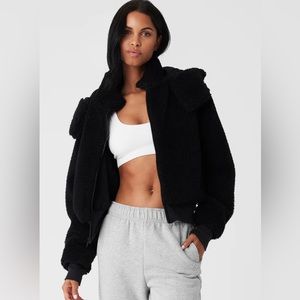 Original ALO SHERPA FOXY BLACK JACKET